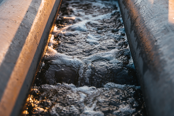 Illustration af spildevandsforsyning. Copyright: Brønderslev Forsyning A/S.