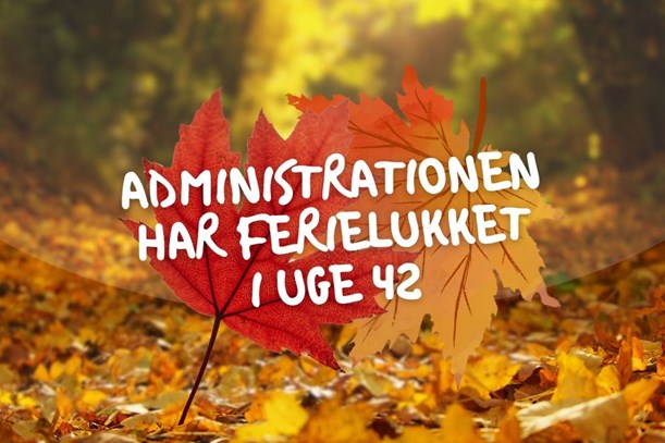 Administrationen ved Brønderslev Forsyning holder ferielukket i uge 42.
